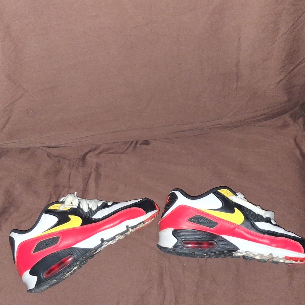 Nike Kids Sneakers - Red, Yellow, Black, White